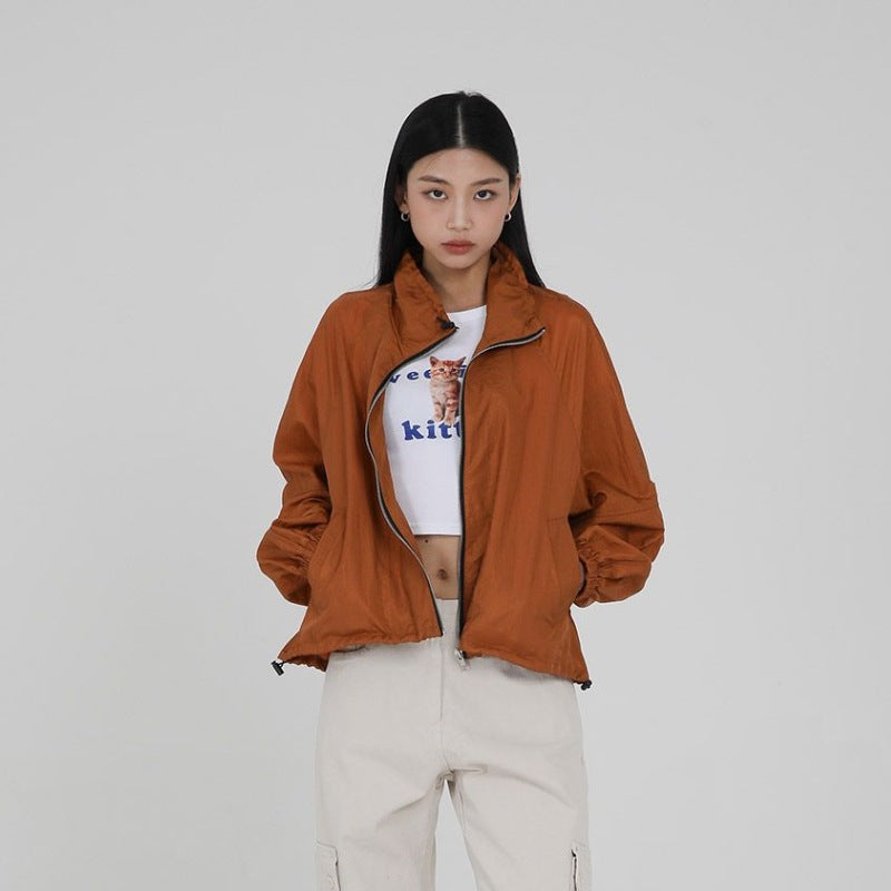 Veste respirante pour femmes avec col ajustable Chic & Stil