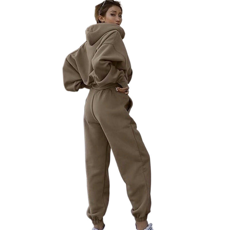 Lune London Women's Short Hoodie Set