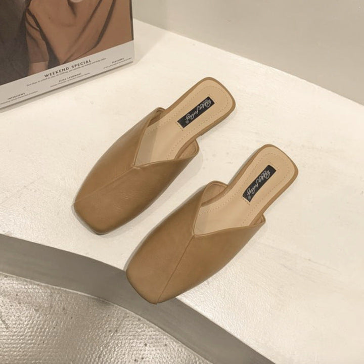 Women's Elegant and Modern Mules with Unique Cross-Design Lune London