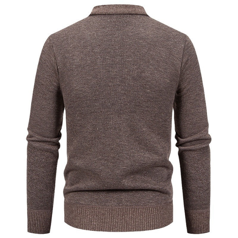 Men's knit jacket with an elegant checkered pattern from Lune London