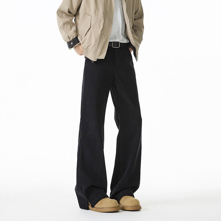 Lune London | Men's Wide-Cut Leisure Pants made of high-quality material with elastic waistband