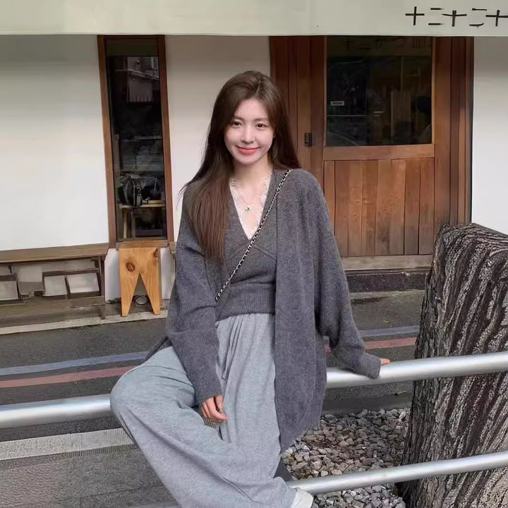 Cardigan décontracté pour femme avec une coupe ample et un matériau confortable Chic & Stil