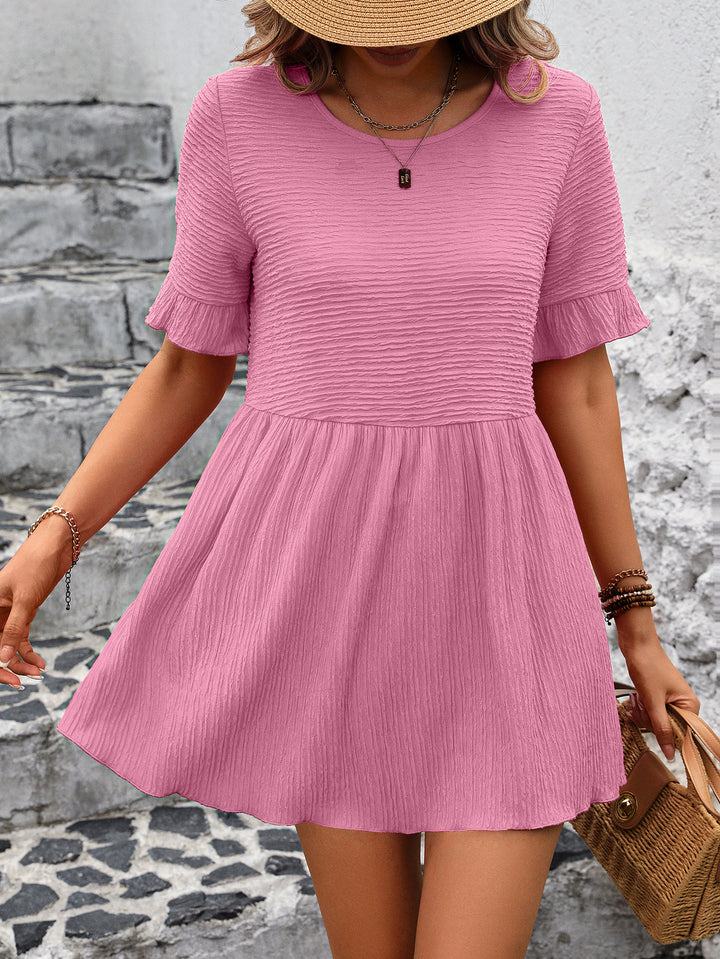 Casual top for women with ruffles Lune London