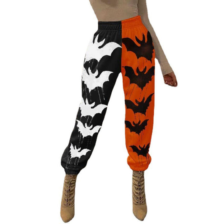 Sporty women's jogger pants with striking print Lune London
