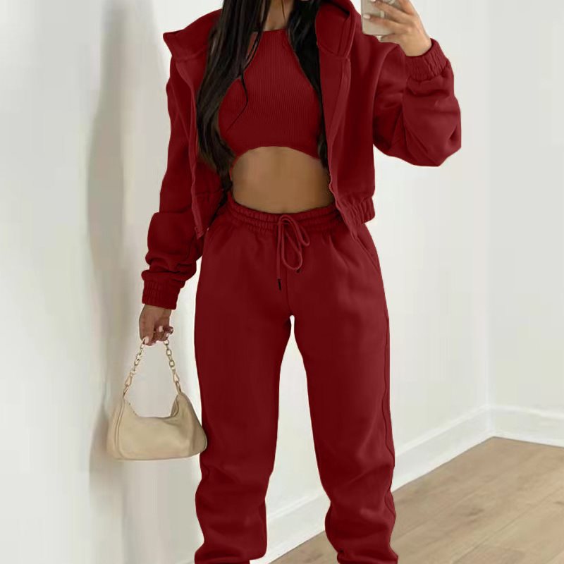 Lune London Women's Short Hoodie and Sport Jogging Set