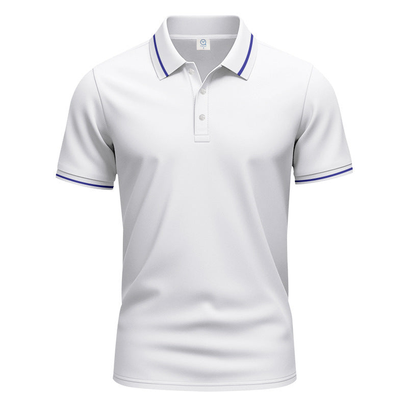 Sporty cotton polo for women with a modern cut and contrasting details Lune London