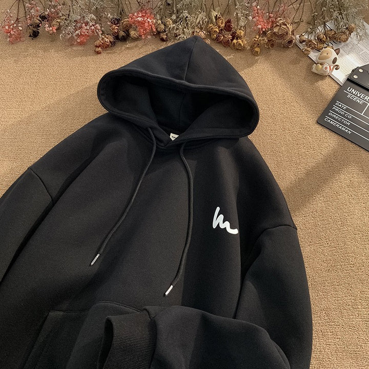 Women's hoodie with a casual oversized cut and high-quality microfiber material Chic & Stil