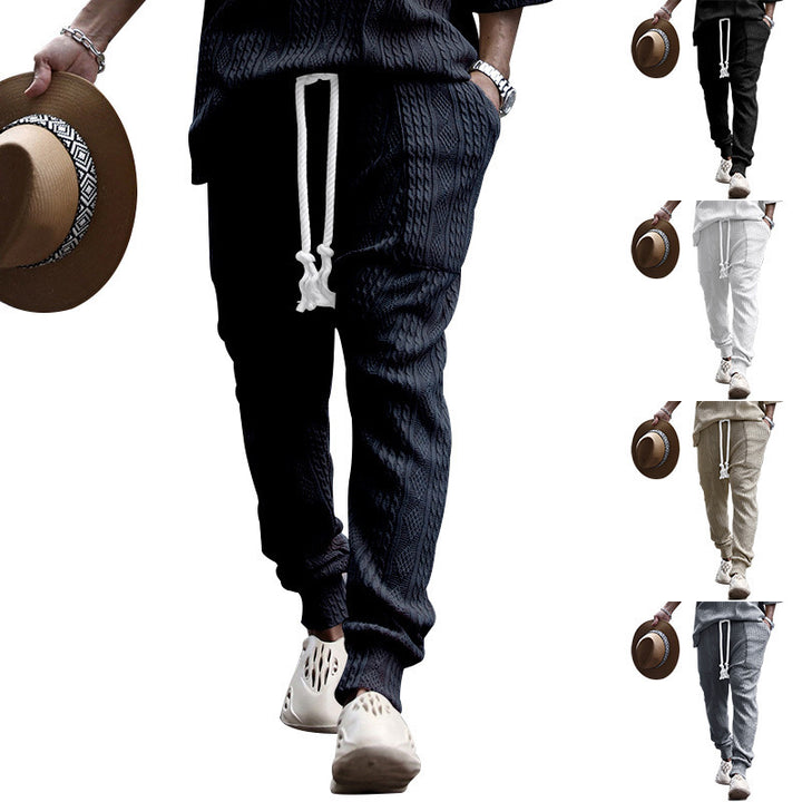 Fashion knit set for men with elastic waistband and durable material Lune London