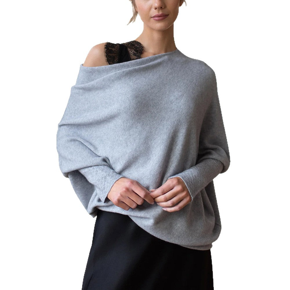 Women Oversized Casual Knit Sweater Lune London
