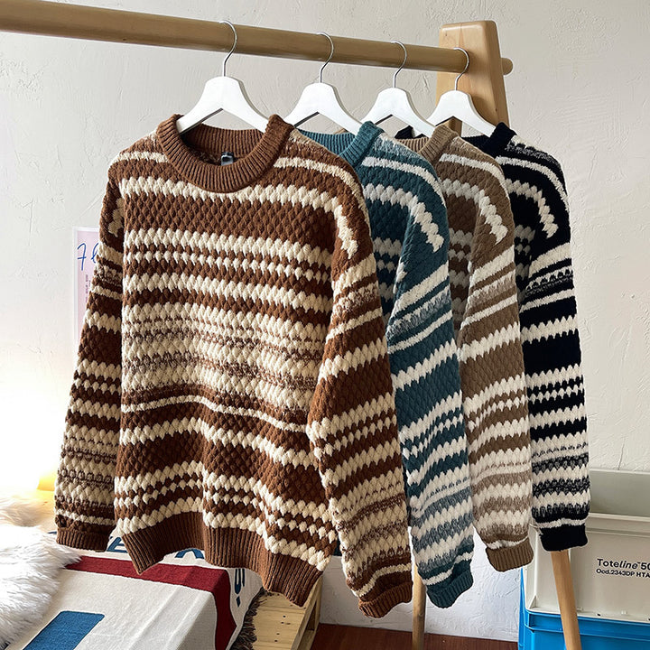 Ladies structured knit pullover Lune London
