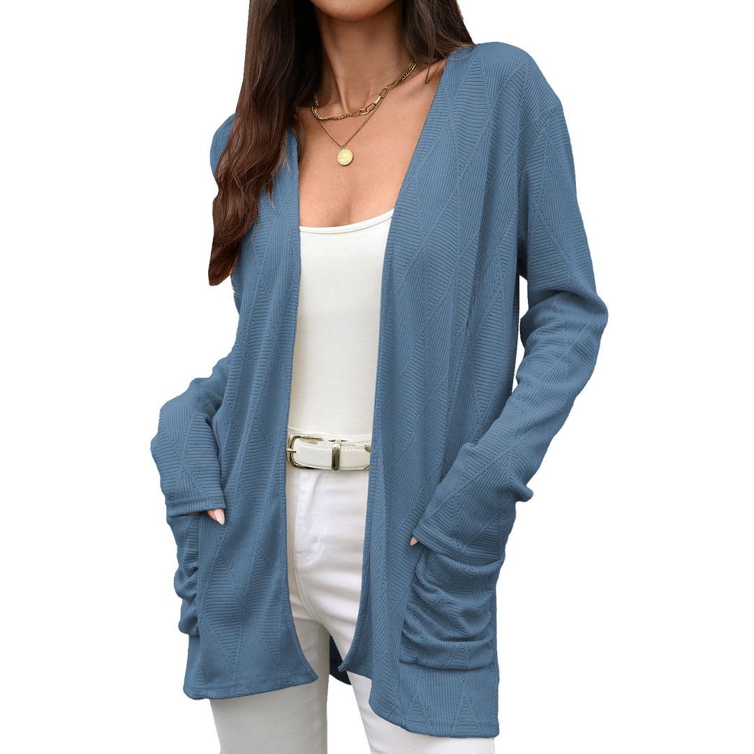 Lune London textured surface wrap jacket for women