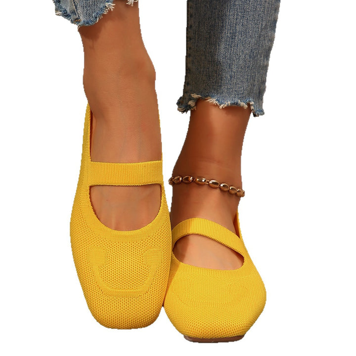 Ladies Cheerful Mary Jane Ballerinas Lune London