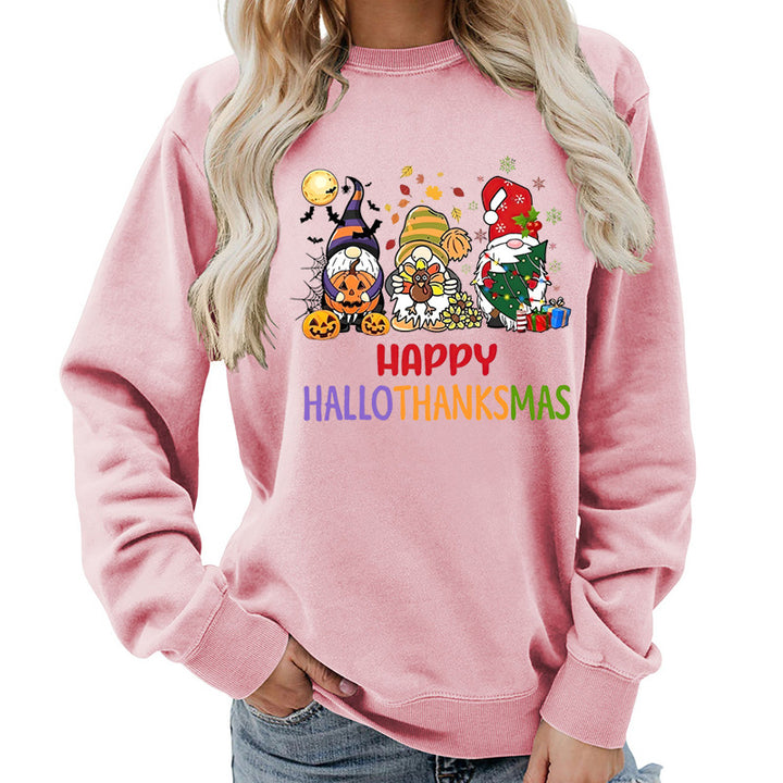 Sweat-shirt pour femmes avec un design de vacances joyeux Chic & Stil