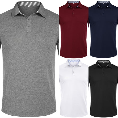 Long Sleeve Polo for Men in Breathable Material Lune London