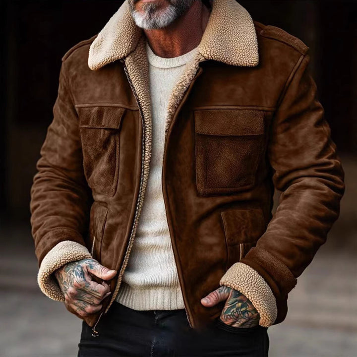 Luxury Lambskin Leather Jacket for Men Lune London