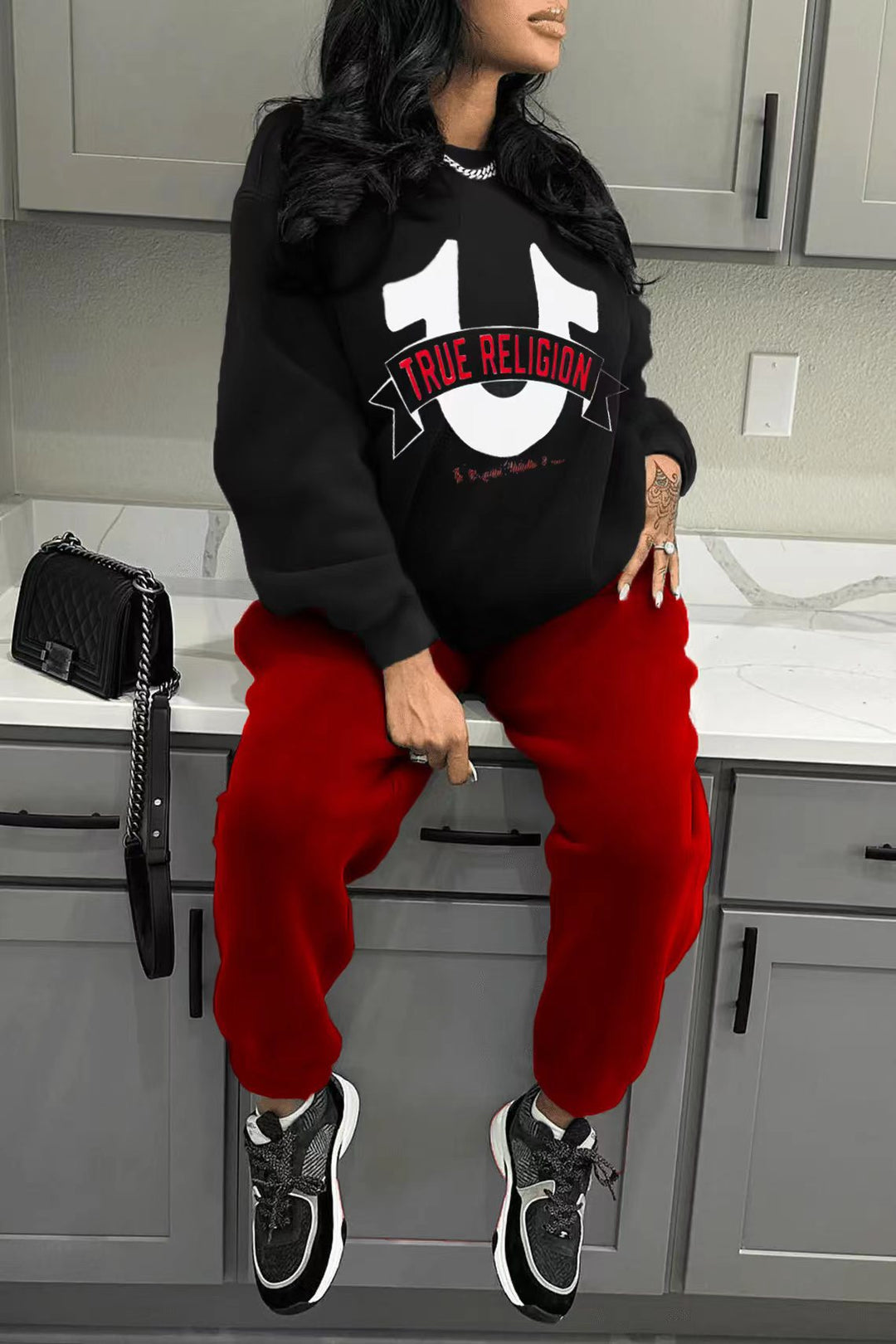 Lune London women's sweatshirt and jogger pants set