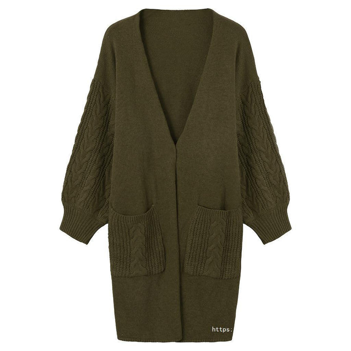 Ladies comfortable cardigan with pockets Lune London