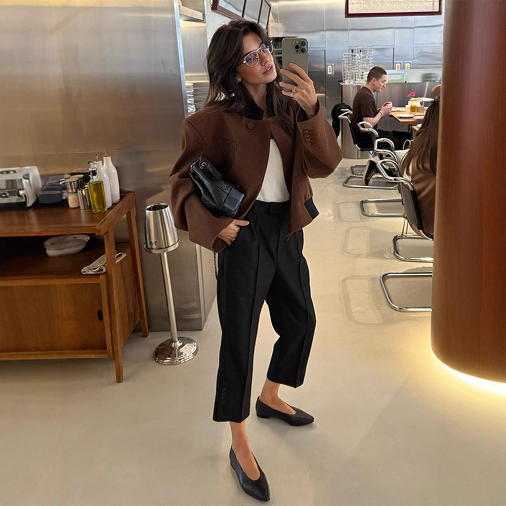 Oversized wool blazer for women Lune London