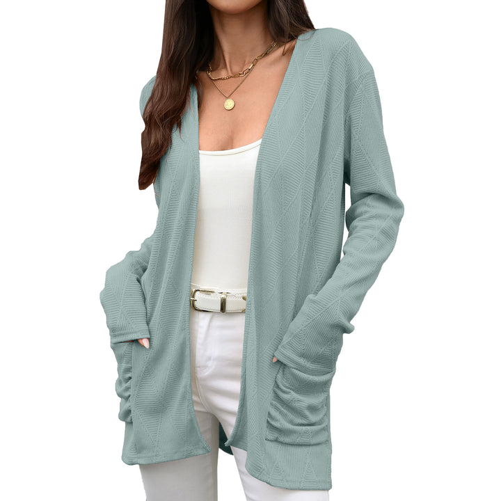 Lune London textured surface wrap jacket for women