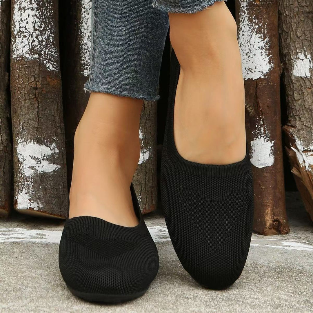Lune London Stretch Mesh Ballet Flats for Women