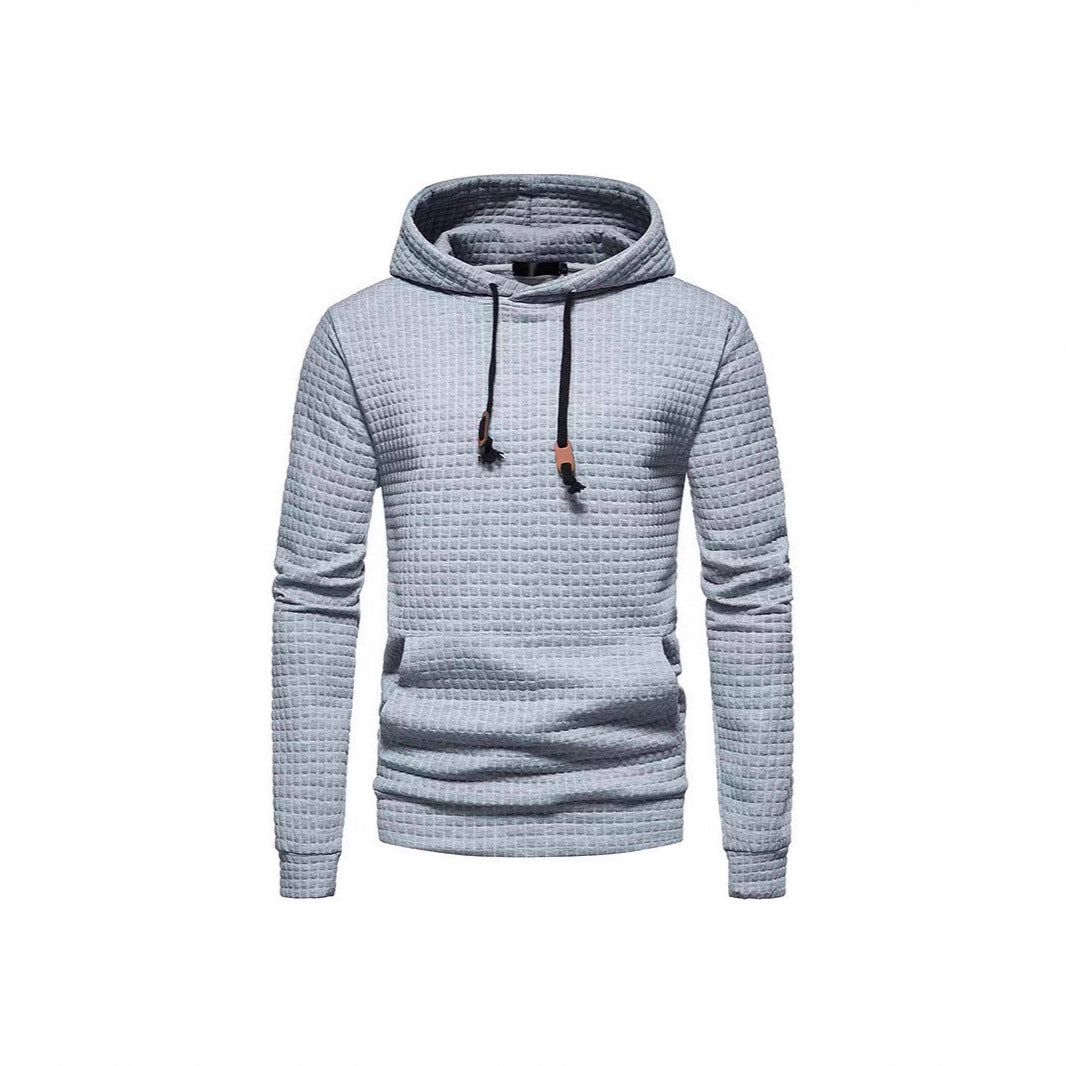 Men's Hoodie with textured design and modern cut Lune London