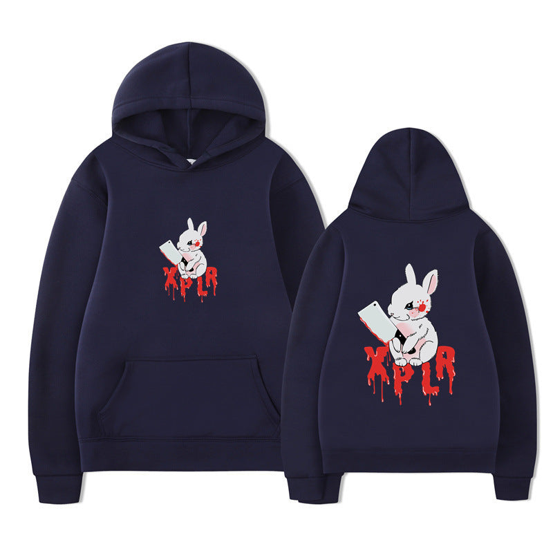 Women's hoodie with striking cartoon motif and comfortable fit Lune London