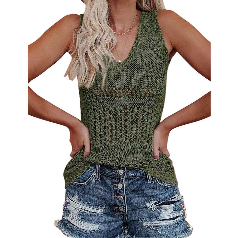 Women's knit top with a versatile diamond pattern Lune London