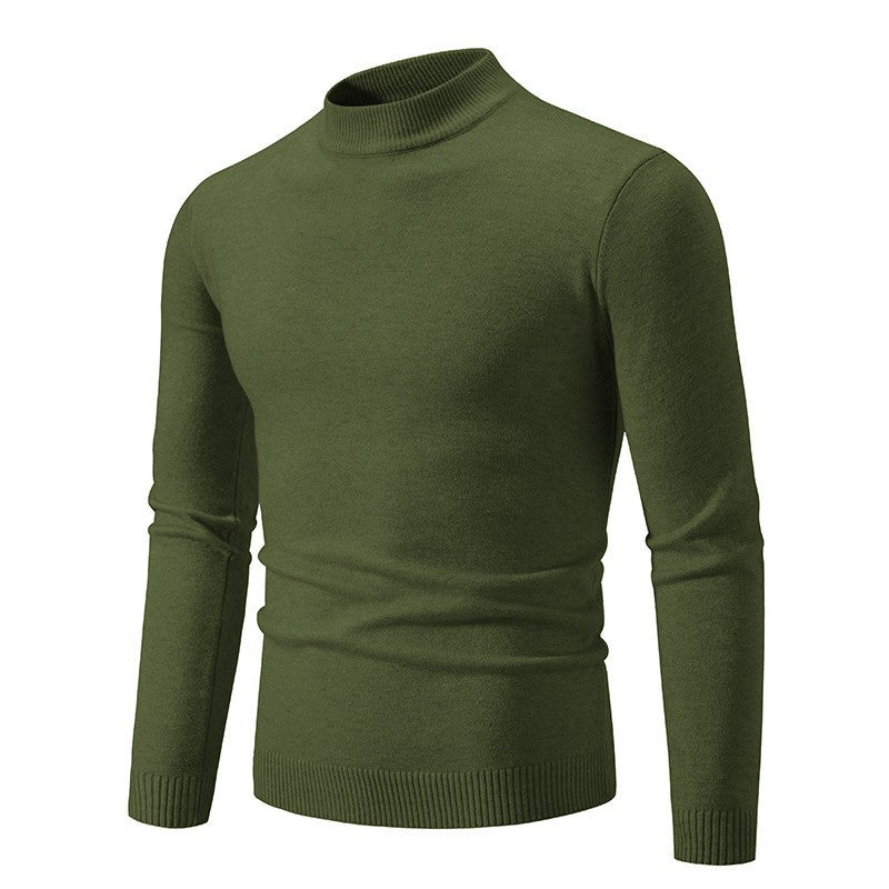 Men's turtleneck sweater made of high-quality knit material Lune London
