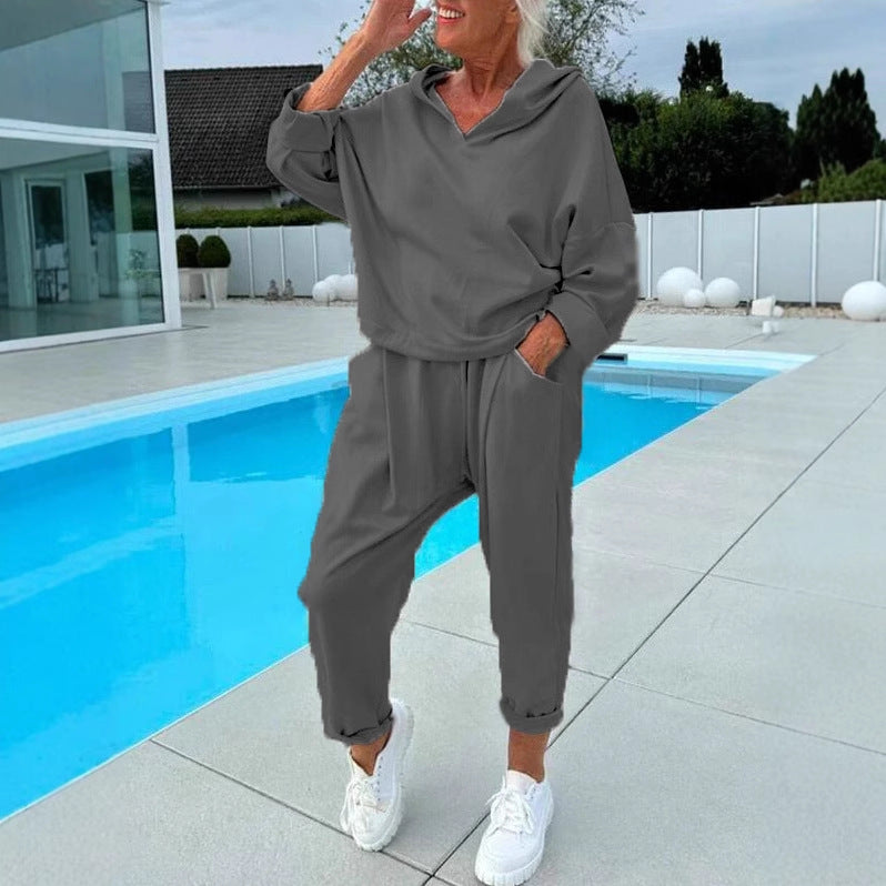 Women's casual hoodie and jogger set Lune London