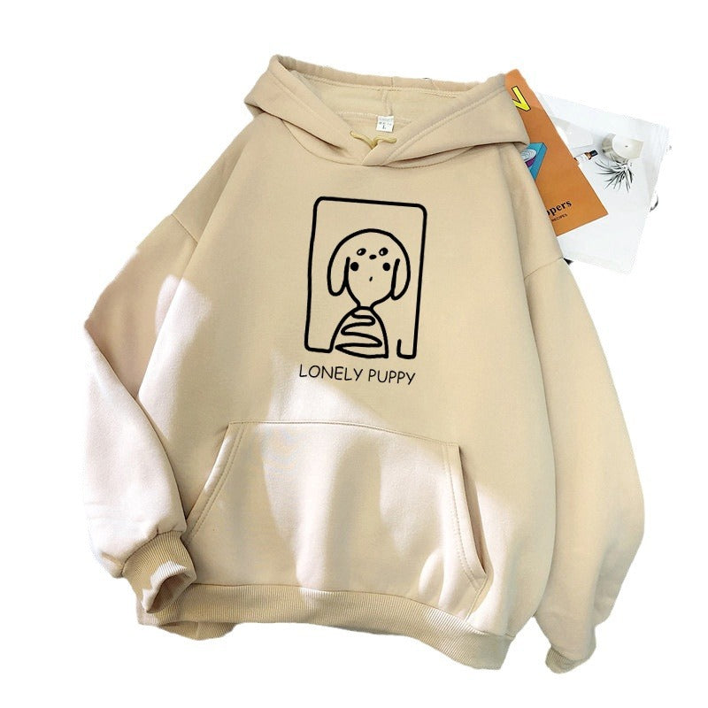 Women's hoodie with creative dog motif Chic & Stil