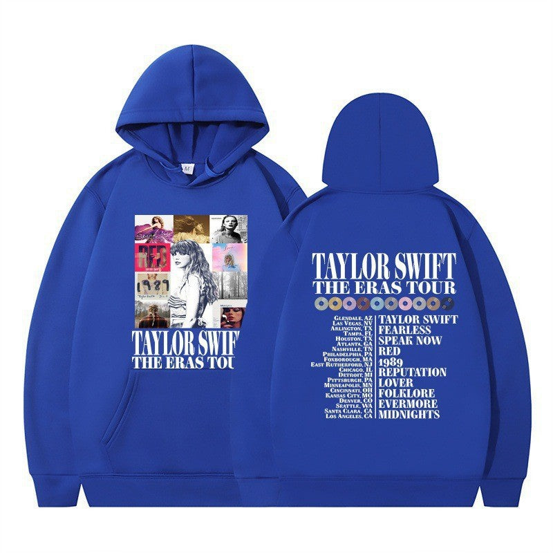 Ladies hoodie with artistic concert motif Chic & Stil
