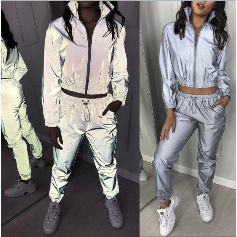 Vêtements de sport réfléchissants pour femmes avec un ajustement serré Chic & Stil