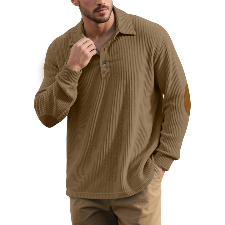 Men's Long Sleeve Polo Lune London