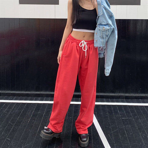 Pantalon de loisirs décontracté pour femmes avec taille élastique et poches pratiques Chic & Stil