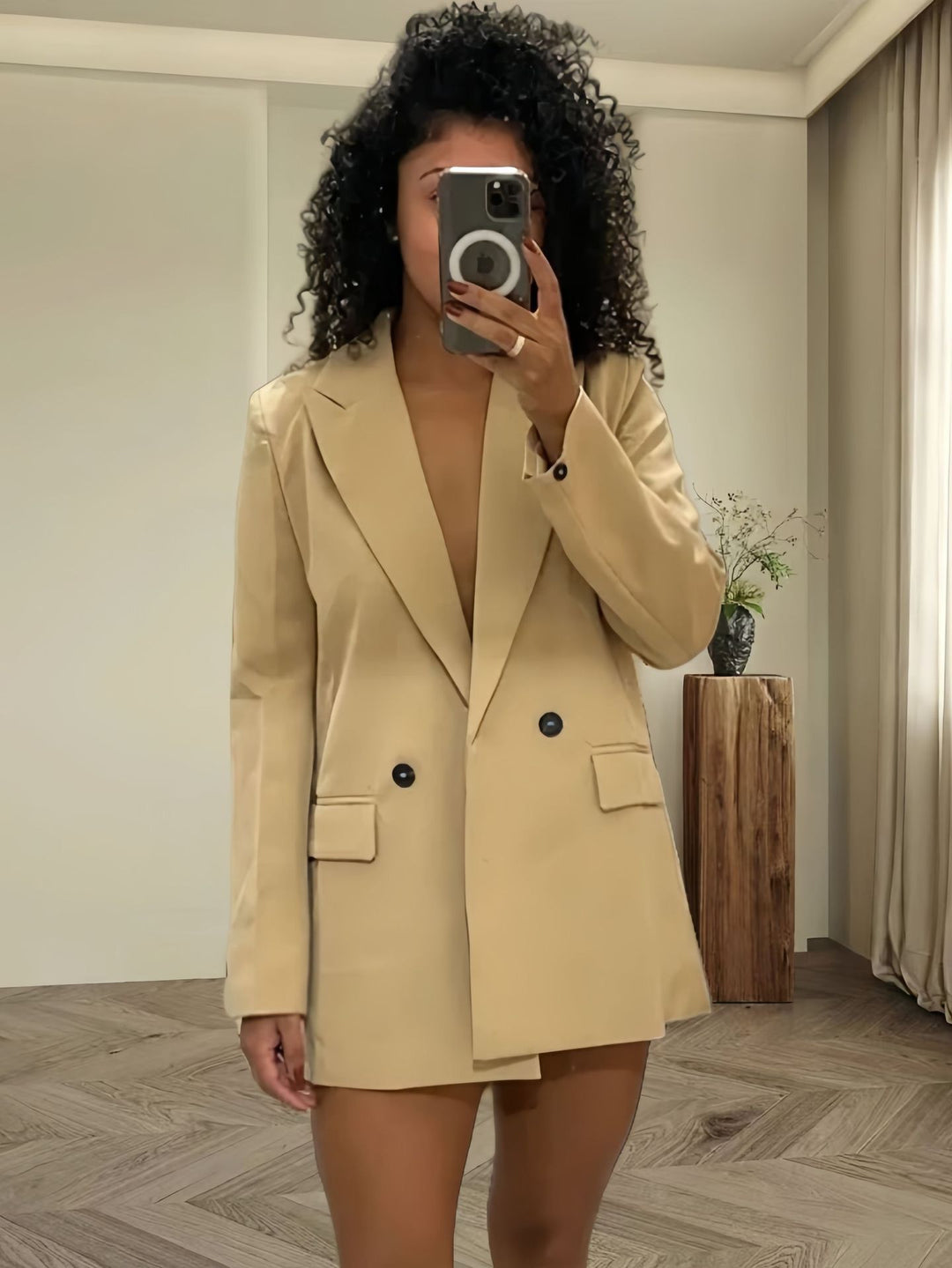 Ladies Oversized Blazer Lune London