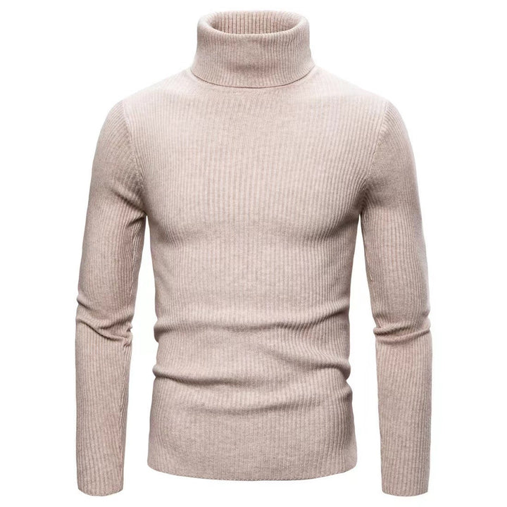 Men's Elegant Turtleneck Sweater in Fine Knit Quality Lune London