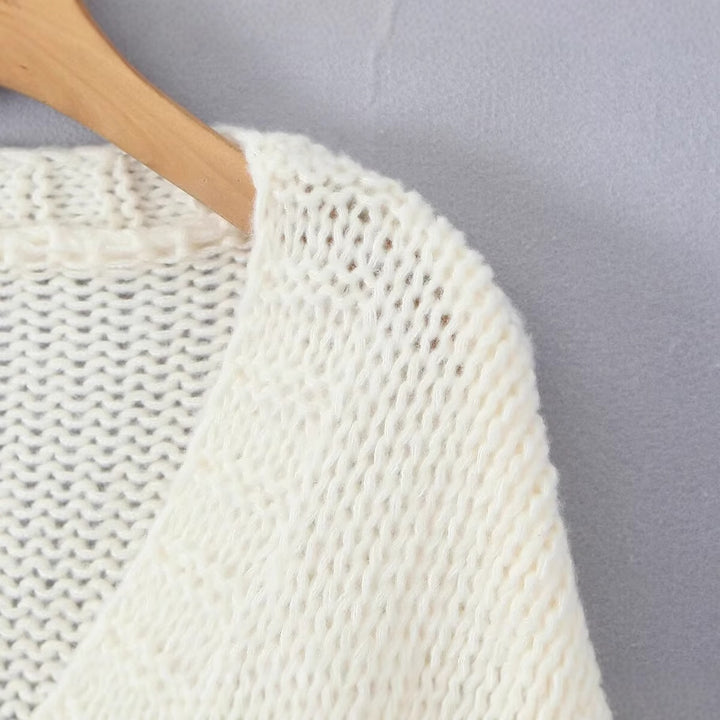 Cardigan femme avec motif fraise Chic & Stil