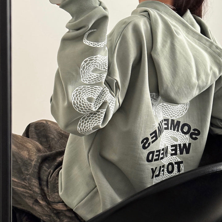 Oversized hoodie for women with trendy details Lune London
