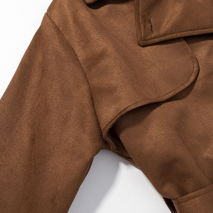 Elegant trench coat for women with adjustable belt and classic lapels Lune London