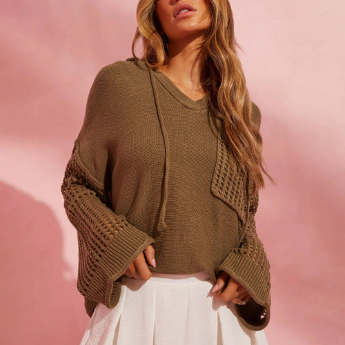 Ladies lightweight knit sweater Lune London