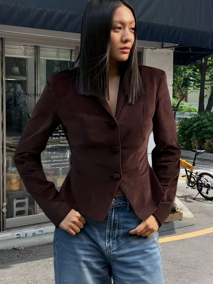 Elegant blazer jacket for women with tailored fit Lune London