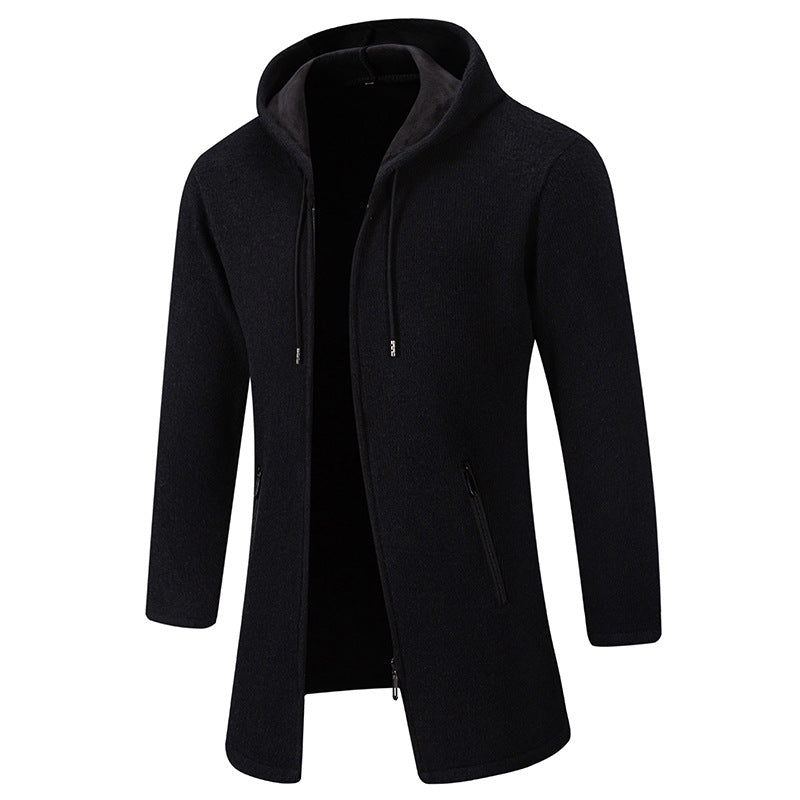 Trendy transitional jacket for men with high collar Lune London