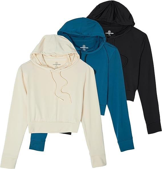 Women's cropped sporty hoodie Lune London