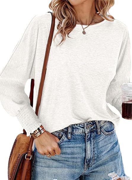 Casual long sleeve t-shirt for ladies with unique sleeve finishes Lune London