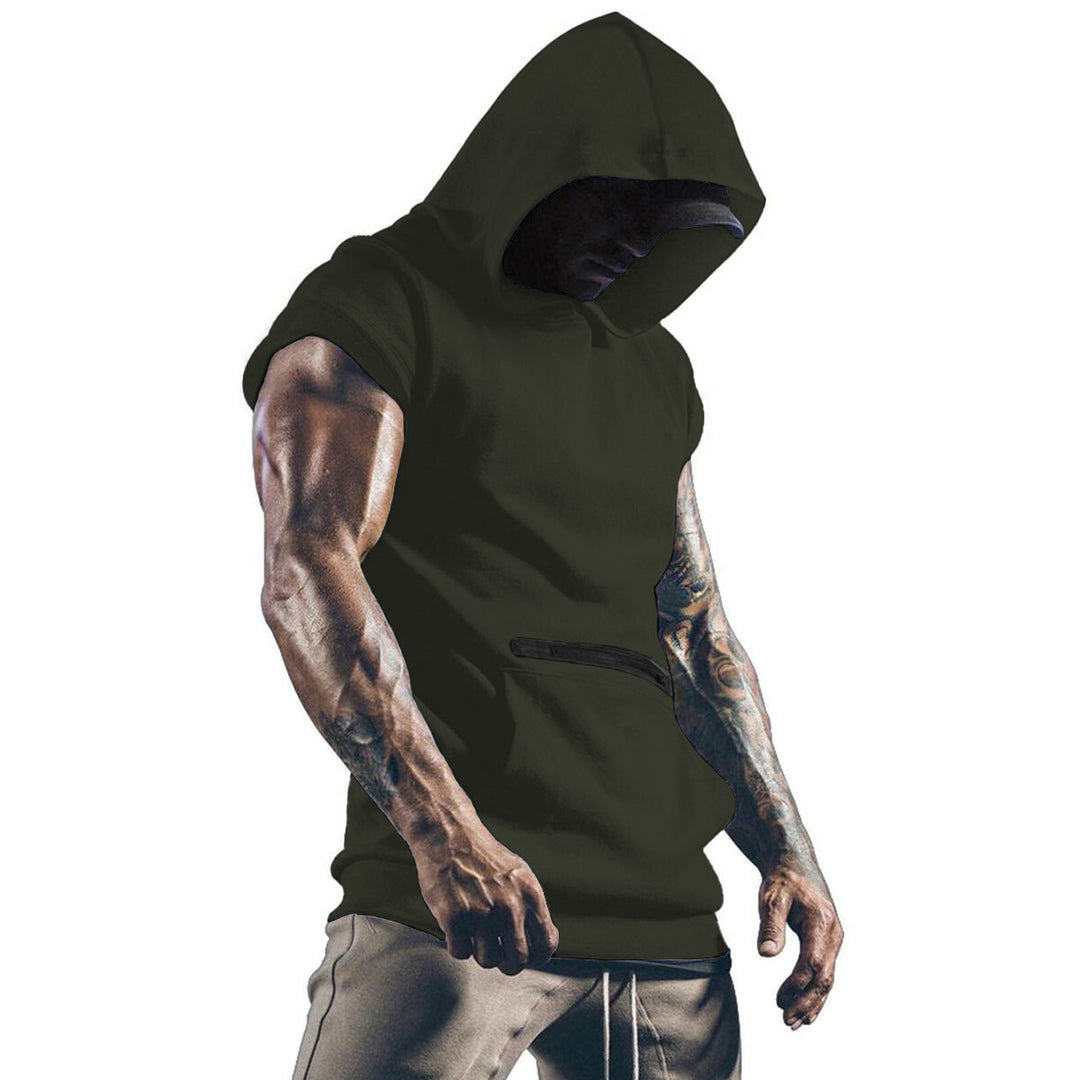 Men's Performance Muscle Fit Hoodie Lune London