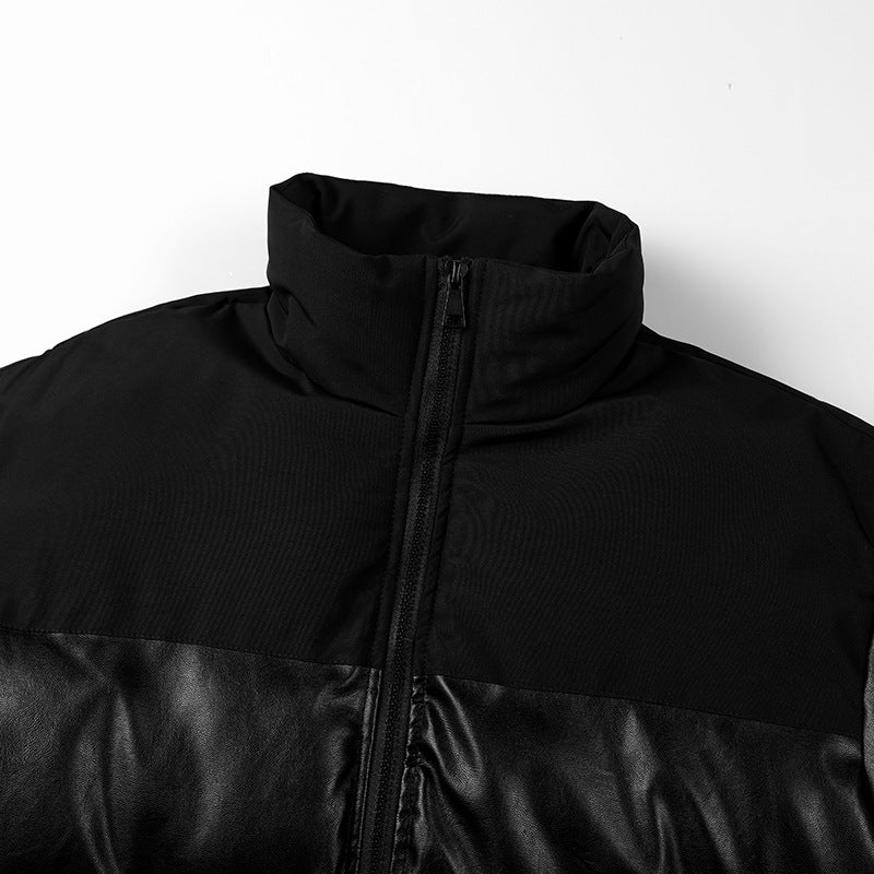 Insulated quilted jacket for women with high collar and elastic cuffs Lune London