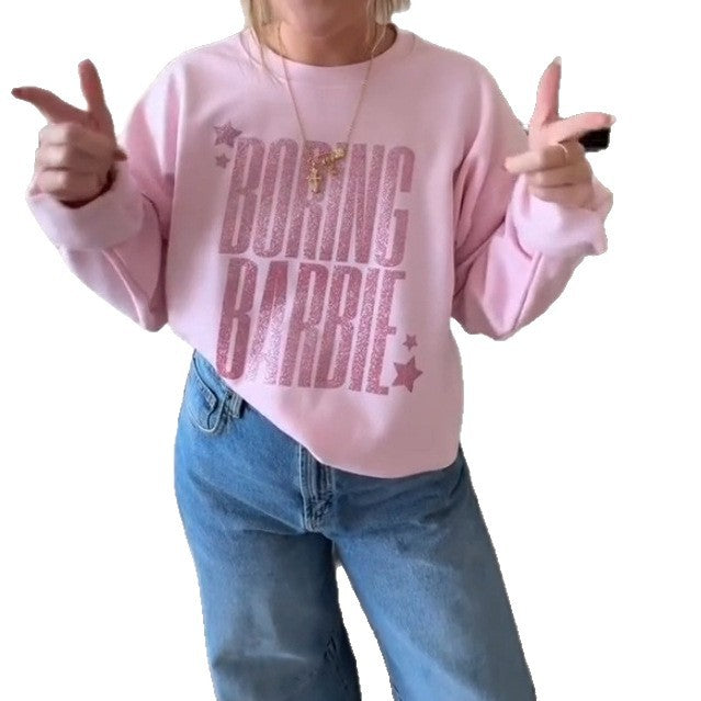 Sweat à capuche pour femme avec impression scintillante Chic & Stil