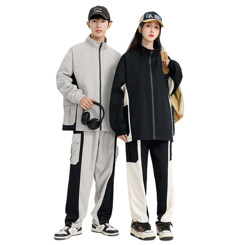 Complete athletic set for men with functional pockets and modern cut Lune London