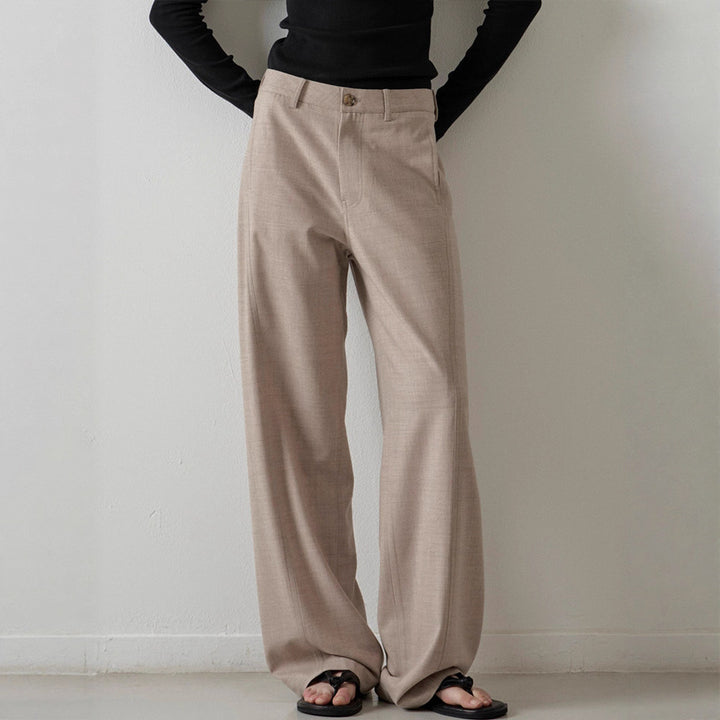 Pantalons de costume larges et élégants pour dames Chic & Stil