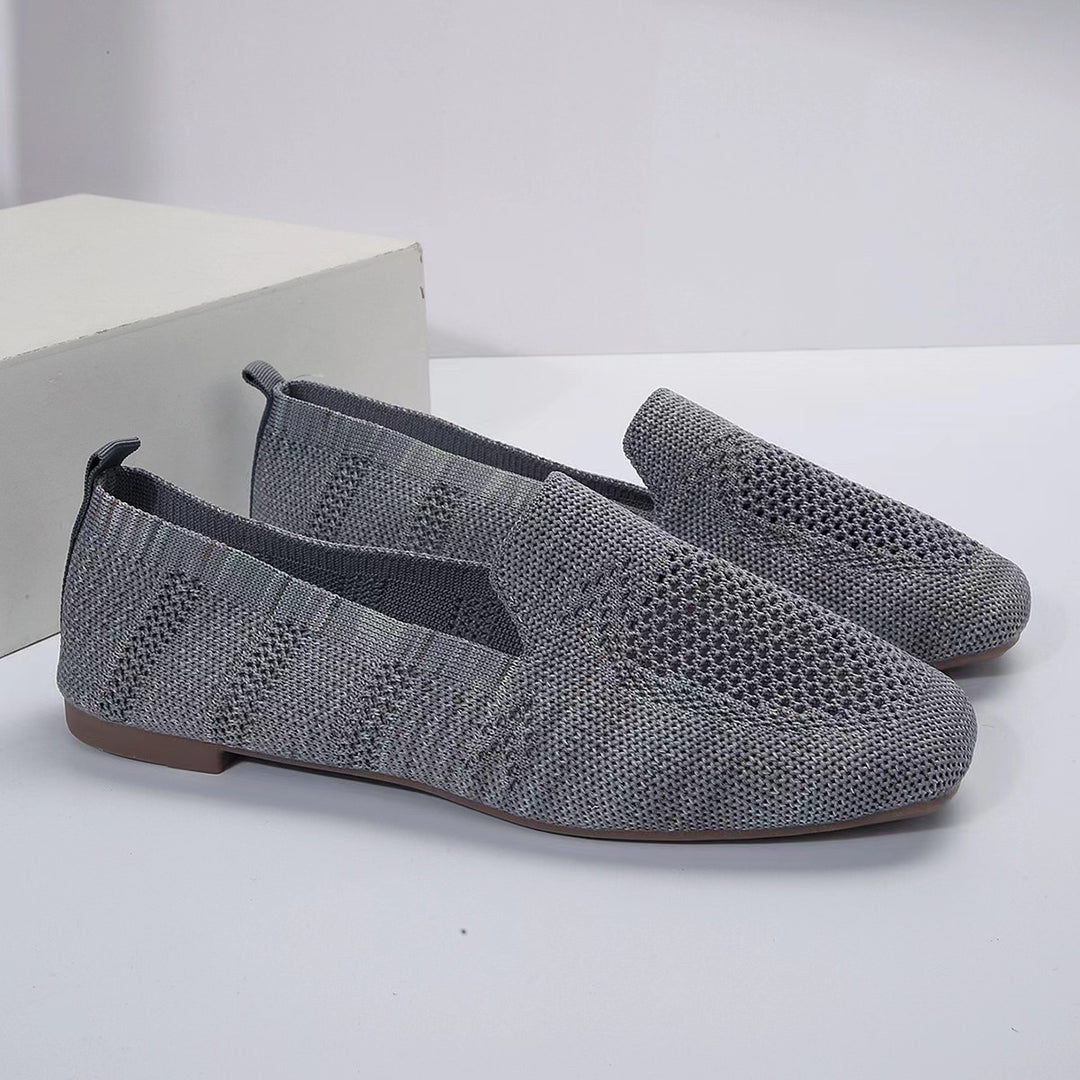 Ladies Breathable Mesh Slip-On Shoes Lune London
